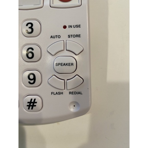 Big Button Phone Seniors, LD‑858HF Key Amplified Telephone Photo Memory Corded - Picture 4 of 7